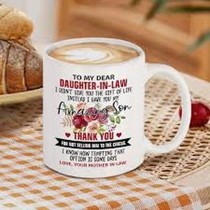 lot 2407 image: Sister-In-Law Ceramic Coffee Mug