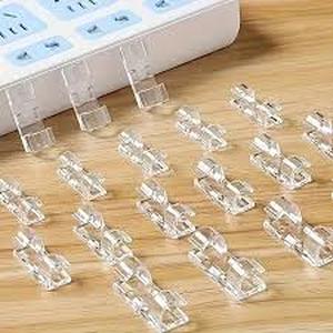 lot 4318 image: Plastic clips and adhesive paper