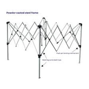 lot 5580 image: Academy Straight Leg 10 Canopy missing canopy