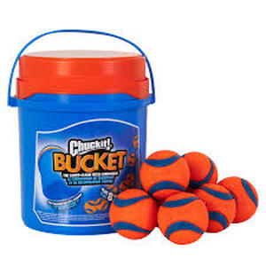 lot 11122 image: CHUCKIT CI bucket with ultra ball md 8 pack
