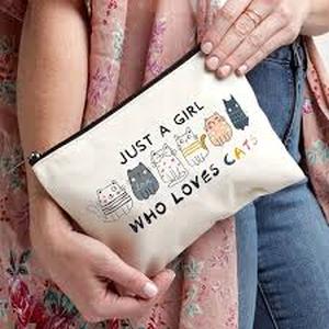 lot 12379 image: 4 pack cute call small care bags unbranded 7x10 inches