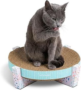 lot 13483 image: Scratch and snuggle cat toy