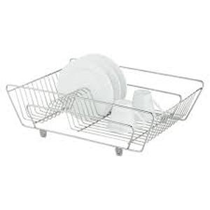 lot 19327 image: Stainless Steel Dish Drying Rack