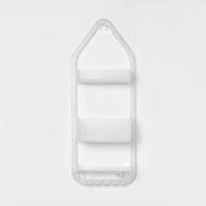 lot 19344 image: (Used) Three-tier Over-the-Shower Hanger with Suction Cups