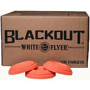 lot 5581 image: White Flyer Blackout Clay Targets Box Of 133
