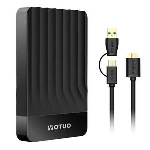 lot 4422 image: YOTUO Portable External Hard Drive Storage Expansion Mobile HDD USB 3.0 for PC, Mac, Desktop, Laptop, PS4, PS5, Xbox One XS, Xbox 360, Xbox Series XS, Office & Game (Black, 500GB)