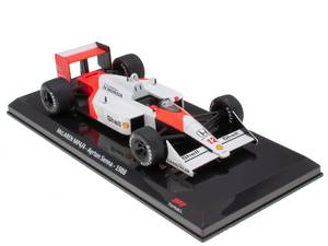 lot 4432 image: - Formula 1 car 124 Compatible with McLAREN MP44 Ayrton Senna World Champion 1988 - OR001