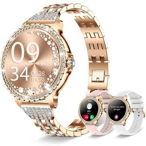 lot 4447 image: Smart Watch for Women, AnswerMake Call, 1.32 Women Watch Ultra-Clear Screen, Fitness Tracker with Heart RateSleep Monitor, Smartwatch for iPhoneSamsungAndroid, 120 Sport Modes, IP68 Waterproof