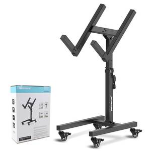 lot 5682 image: Vondynote Guitar Amplifier Stands Adjustable Mobile Amp Tilt Back Stand or Amps Speaker Cabinet Stands Combo Stands