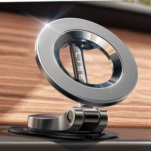 lot 6353 image: LISEN for MagSafe Car Mount for iPhone 17 Pro Max, Classic Magnetic Phone Holder for Car, Car Phone Holder Mount, Dash Car Accessories Gifts for Women Men, for iPhone 17 Pro Max Air 16 15 14 13 12