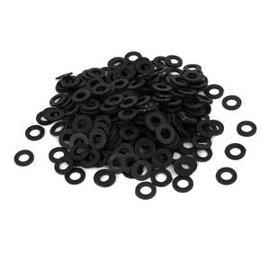 lot 6389 image: uxcell Nylon Flat Washers M6 12mm OD 6mm ID 1.2mm Thickness for Faucet Pipe Water Hose, Pack of 400
