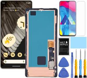 lot 8391 image: ZTOOYO AMOLED for Google Pixel 7 Pro Screen Replacement kit for Pixel 7 Pro Screen Replacement GP4BC GE2AE LCD Display digitizer Touch Screen Assembly (Not for Pixel 7A  7) (Black)