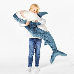 lot 13510 image: XIGUI 40 inch Shark Stuffed Animal Toy,Stuffed Animal Sharks,Plush Shark Toys,Soft Cushion Pillow Plush Pillow,Room Decoration for Boys and Girls Plushies for Kids