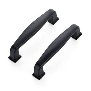 lot 13536 image: Ravinte 60 Pack Solid 3 Inch Cabinet Handles Matte Black Pulls for Kitchen Drawers and Cabinets - Hardware for Cupboards