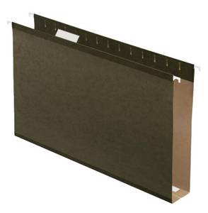 lot 13556 image: Pendaflex Extra Capacity Reinforced Hanging File Folders, 2, Legal Size, Standard Green, 15 Cut, 25BX (4153x2)