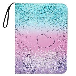lot 14380 image: VEELAM 9 Pocket Trading Card Binders for 900 Cards, Rainbow Pattern