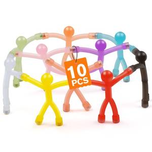 lot 14385 image: WUDIME 10 Pack Magnetic People for Adults, Decorative Refrigerator Magnets, Creative Magnet Set for Locker, Office, Kitchen, and Travel Use