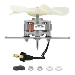 lot 15696 image: S99080199 Bathroom Exhaust Motor �� 80 CFM, 4.0 Sones Powerful Vent Fan Motor, Attic Fan Motor Replacement for 512, 512M, 673, 673-C, 8870, Bathroom Fan Motor Replacement 99080199