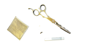 lot 16039 image: Professional Hair Cutting Scissors with Case