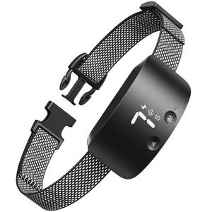 lot 16043 image: NBJU Bark Collar for Dogs,Rechargeable Anti Barking Training Collar with 7 Adjustable Sensitivity and Intensity Beep Vibration for Small Medium Large Dogs (Black)