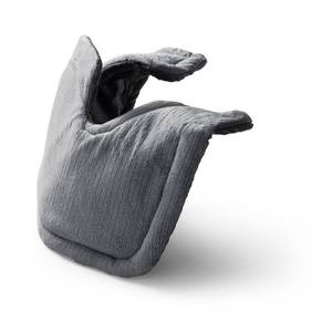 lot 16053 image: Sunbeam Heating Pad for Neck and Shoulder Pain Relief with Auto Shut Off and Moist Heating Option 22 x 14 Grey