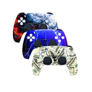 lot 16059 image: Skin for Ps5 Controller, 3pcs Whole Body Vinyl Decal Cover Sticker for PlayStation 5 Controller (PS5 Controller #2)
