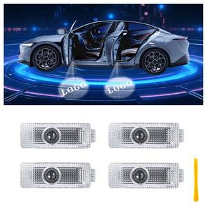 lot 16112 image: Car Door Lights Logo Projector Puddle Lights Compatible with 3 4 5 7 X1 X4 X5 E70 E71 E72 F30 Series Accessories, No Fade 4K-HD Car Welcome Lights(2 Pack)