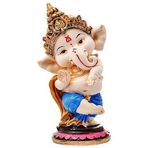lot 16433 image: Generic Ganesha Idol Ganesha Idol Blessing Lord Ganesh Statue for Pooja Home Decorations Gifts Items, Medium, LNESKM2904240076