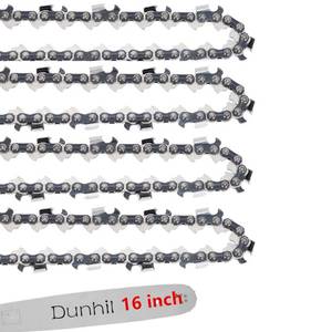 lot 16446 image: Dunhil 4 Pack 16 Inch Chainsaw Chains 38 LP Pitch, 043 Gauge, 55 Drive Links for Stihl 017 018 019, MS170 MS171 MS180c MS192 and More