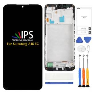 lot 16467 image: A-MIND InCell for Samsung Galaxy A16 5G LCD (No Fingerprint Function) 6.7 Screen Replacement with Blue Black Frame SM-A166BPE LCD Screen Touch Digitizer Assembly