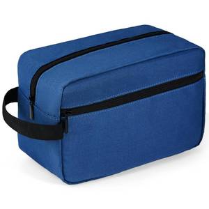 lot 16481 image: Elviros Travel Toiletry Bag for Women and Men,Lightweight Makeup Bag Hanging Dopp Kit with Shaving Compartment Cosmetic Organizer Large Tool Bag Travel Essentials,Gifts for Men(Large,Navy Blue)