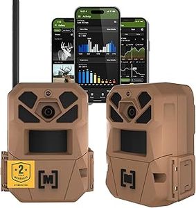 lot 5693 image: Moultrie Edge 3 Cellular Trail Camera - 2 Pack - 40MP HD Photo Capture - 1080p Low-Glow Flash - GPS - Multi-Carrier Auto-Connect - Built-in Memory - 0.5s Trigger Speed - AI Buck Detection