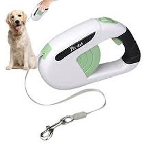 lot 9159 image: Retractable dog & leash 2pk