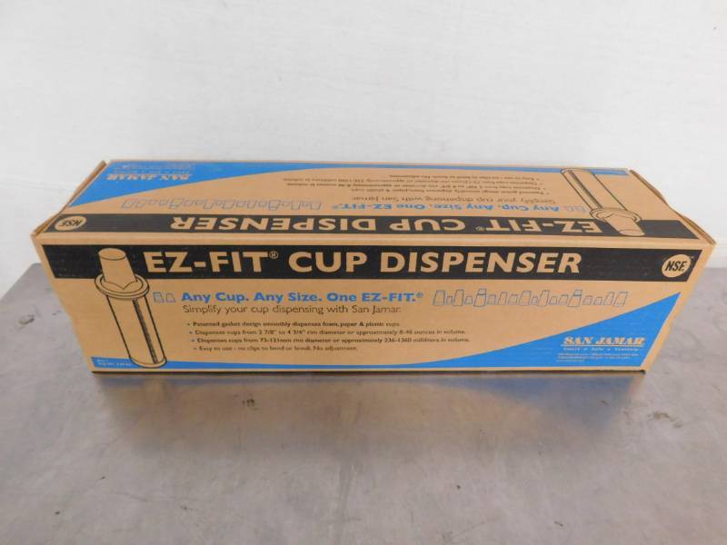lot 1586 image: San Jamar EZ-FIT Cup Dispenser