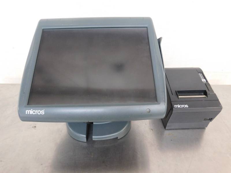 lot 1577 image: Micros Workstation with Printer