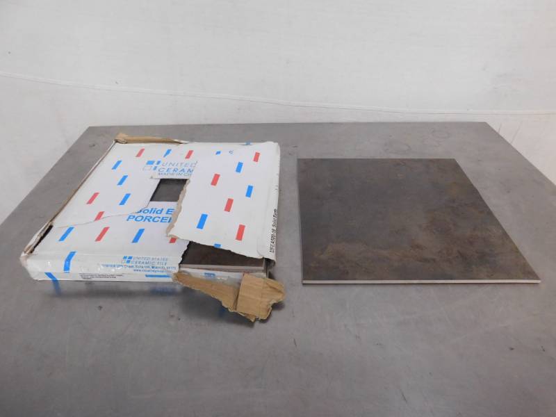 lot 1709 image: Ceramic Tile Solid Earth Porcelain