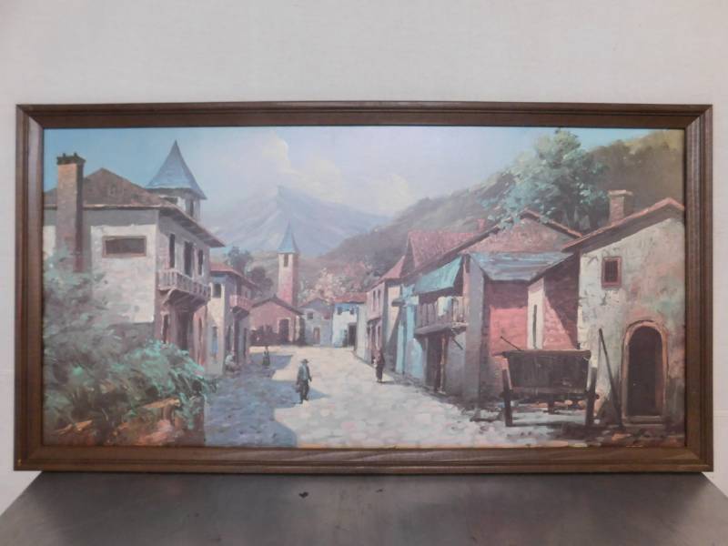 lot 1732 image: Framed Wall Art