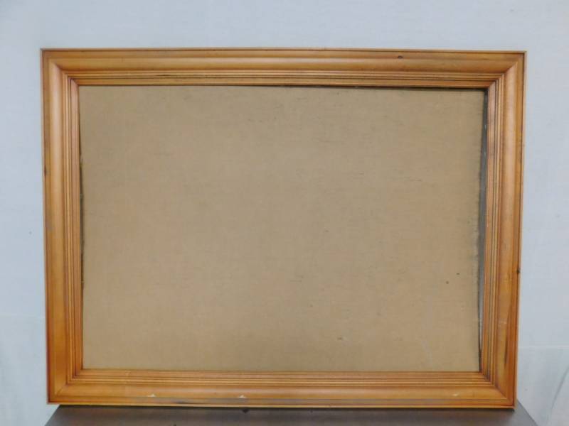 lot 1744 image: Large Wood Frame