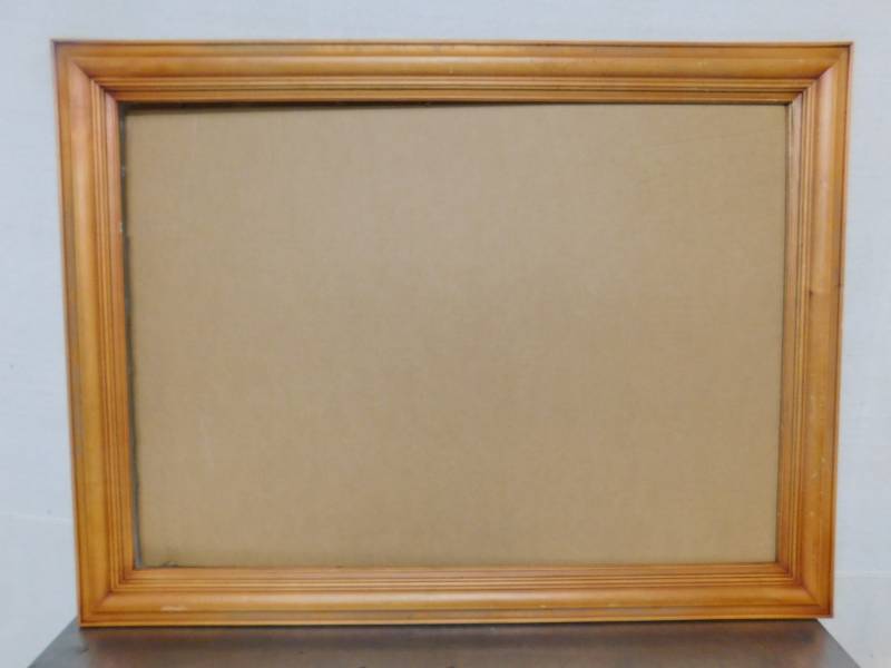 lot 1745 image: Large Wood Frame