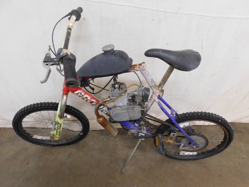 lot 1688 image: Custom Murray 2 Stroke Engine Dirt Bike