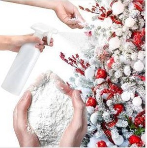 lot 23250 image: HATISAN 5.5 LBS Snow Flocking Powder With Spray Bottle