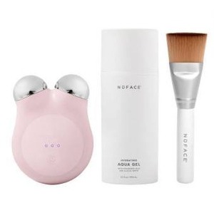 lot 23251 image: Nuface Mini Smart On-The-Go Facial Toning Starter Kit, Blush