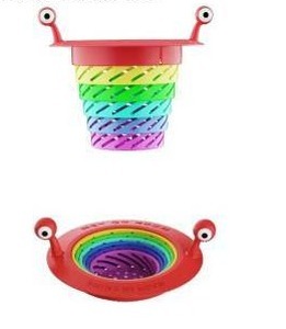 lot 23286 image: Rainbow Kitchen Sink Strainer Set