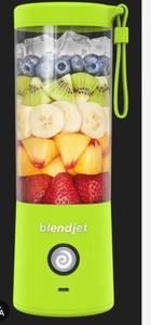 lot 23300 image: BlendJet 2 Portable Blender - Lime Green
