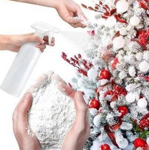 lot 23359 image: HATISAN 5.5 LBS Snow Flocking Powder With Spray Bottle
