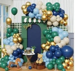 lot 23378 image: Blue and Green Balloon Arch Kit