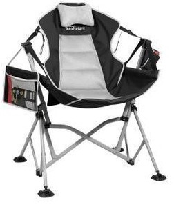 lot 23396 image: Join Nature Oversized Hammock Camping Chair, Black