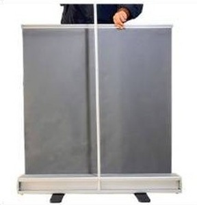 lot 23428 image: Retractable Banner Stand, Approximately 35in Wide