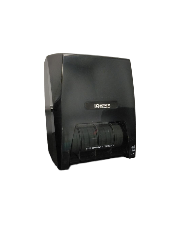 lot 3567006 image: Bay West No Touch Paper Towel Dispenser -