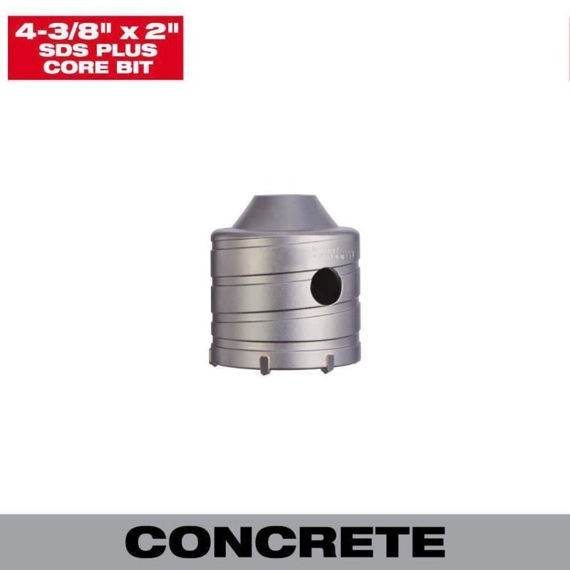 lot 4253139 image: Milwaukee Tool SDS CORE 4-38 X 2 MSRP $115